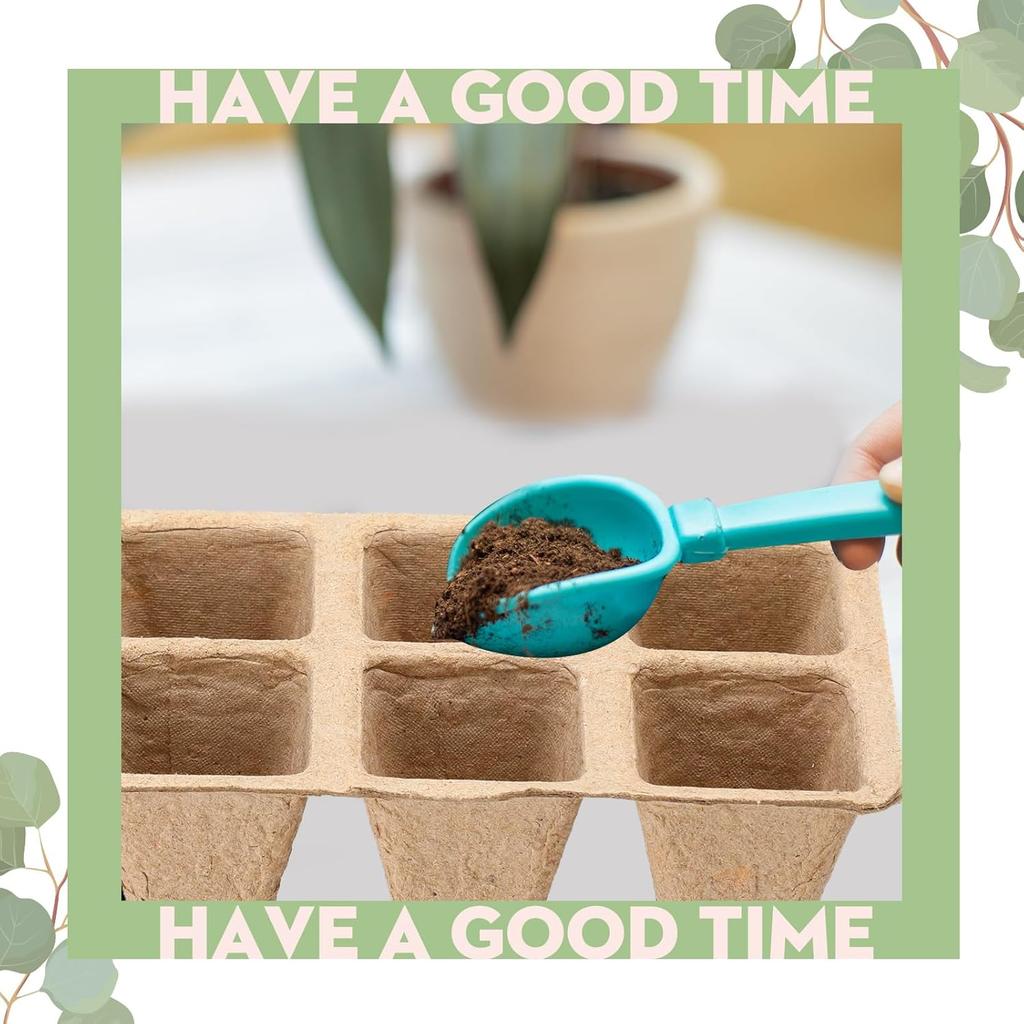 10Grids Cell Nursery Pots for Seedling Starter Tray Biodegradable Pulp Seedling Cup Garden Plant Seedling Germination Tool