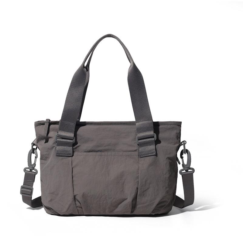 Damen Schultertasche Leichte Umhängetasche Einfarbige Tragetasche