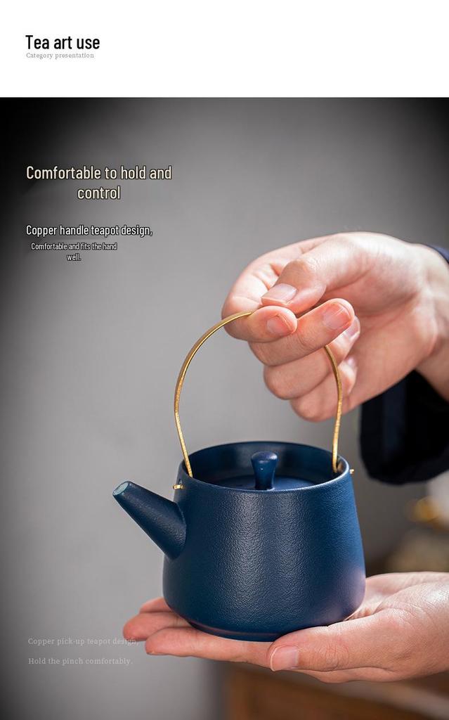 Elegant Ceramic Kung Fu Tea Set for Weddings and Corporate Gifts