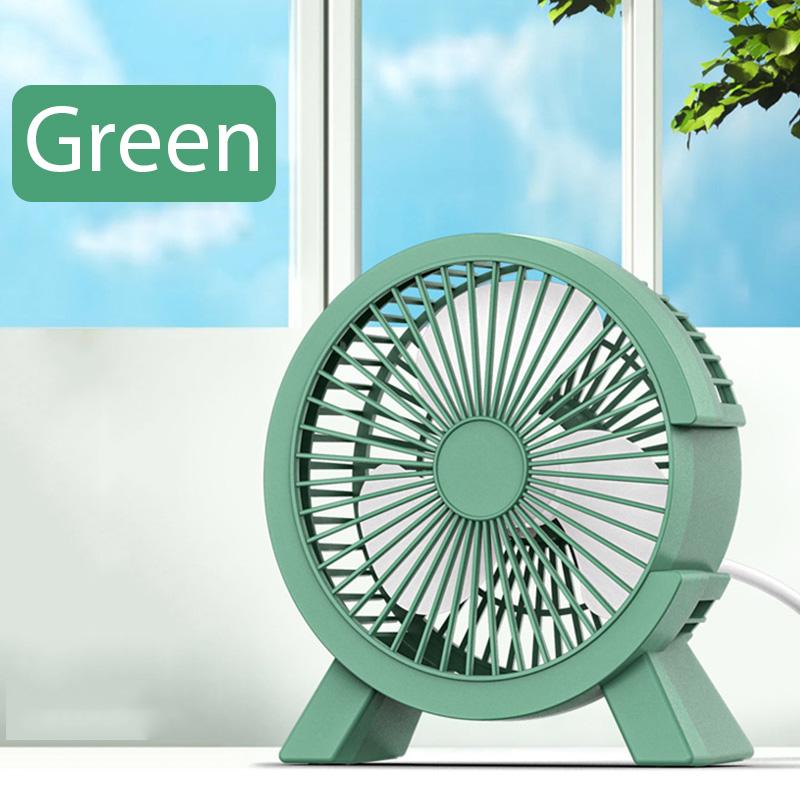 Compact and Portable USB Desk Fan Strong Airflow & Quiet Operation Mini Table Fan for Home Office Bedroom Table Student Dormitor