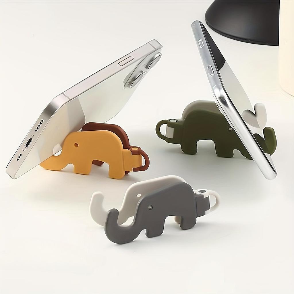 2 Pieces of Elephant Phone Stand