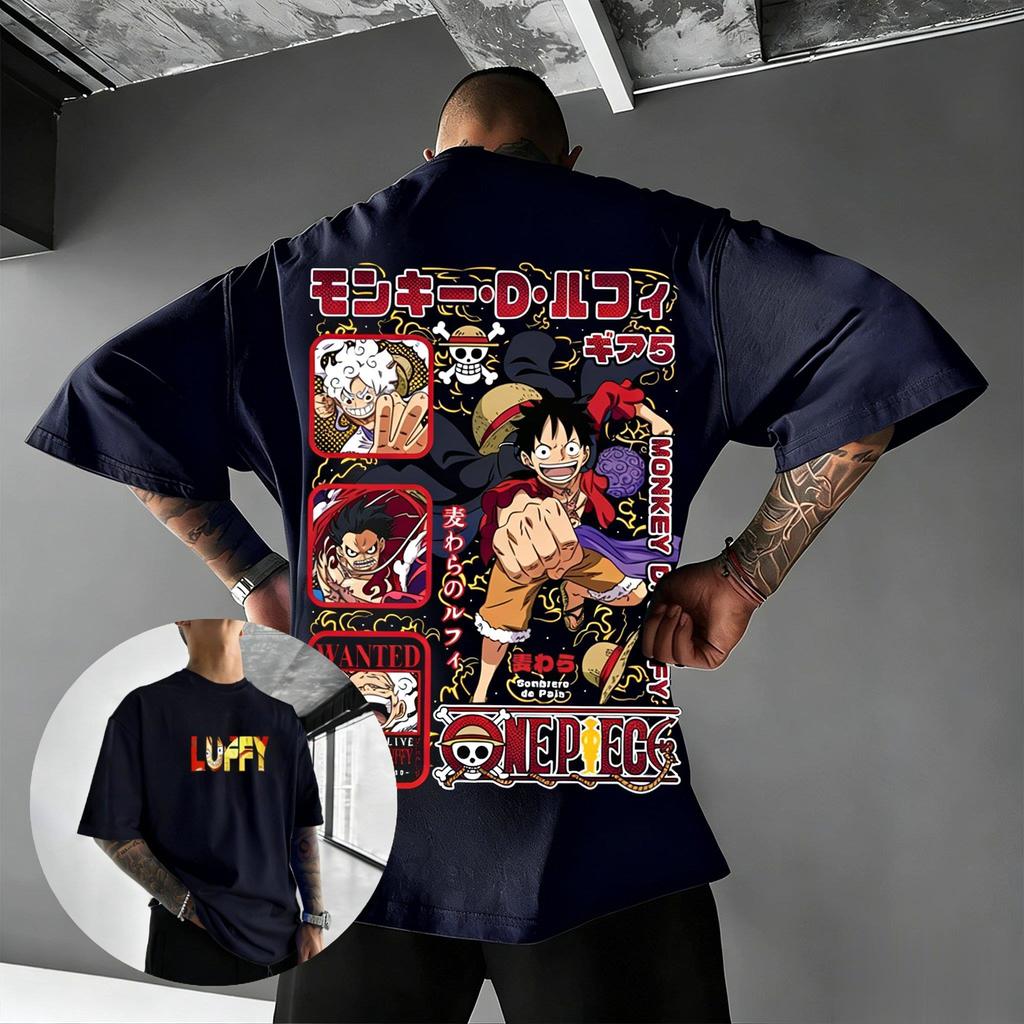 One Piece Anime T Shirt Luffy Gear 5 Men Women Short Sleeve Tee Monkey D Graphic Print Streetwear Casual 2026 Summer Y2k Clothes