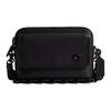 Charter 24 Reißverschluss Äußere Magnetverschluss-Tasche Leder Crossbody-Tasche Mittelgroße Damen-Taschen Schwarz CR725-BLK