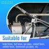 Feekoon Brake Line Clamp, 2 Pcs Hose Pinch Clamp Pliers, Metal Brake Line Clamp Suitable For Flexible Hoses Fuel Hoses Gas Lines Brake Hoses Radiator