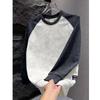 Men's Luxury Tie-Dye Round-Neck Long Sleeve Shirt for Autumn/Winter