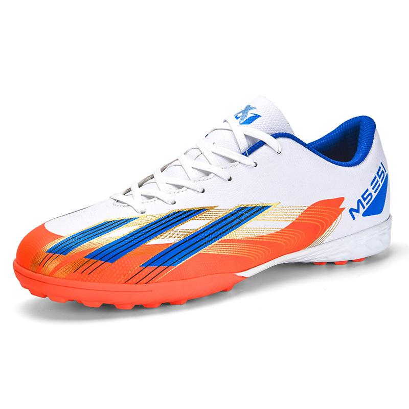 Football shoes long broken nails men's and women's low-top non-slip sports shoes fashion adult training shoes