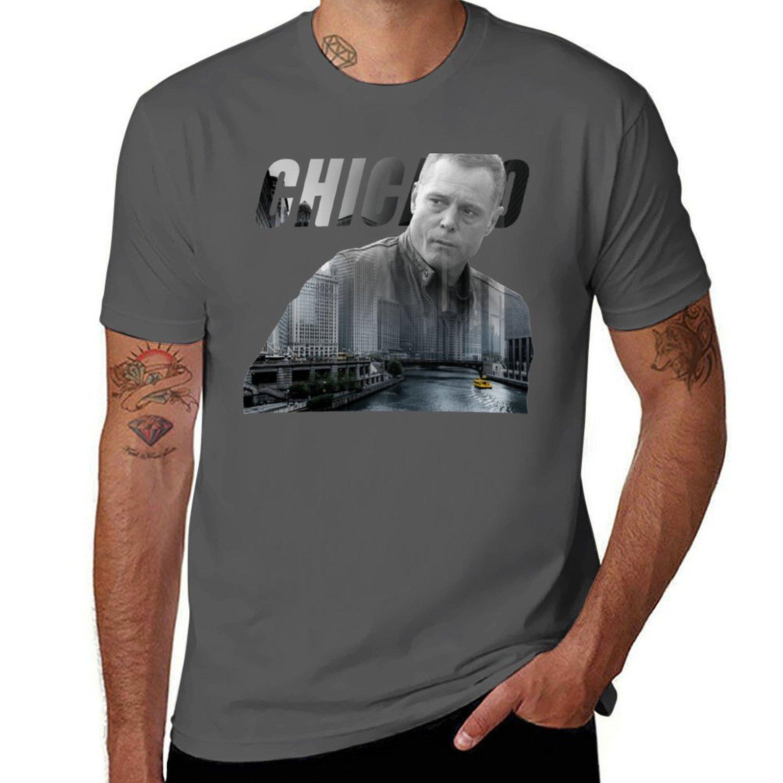 

Hank Voight from Chicago PD T-Shirt g man t shirts for men t shirts for man pack white T-Shirt 4XL