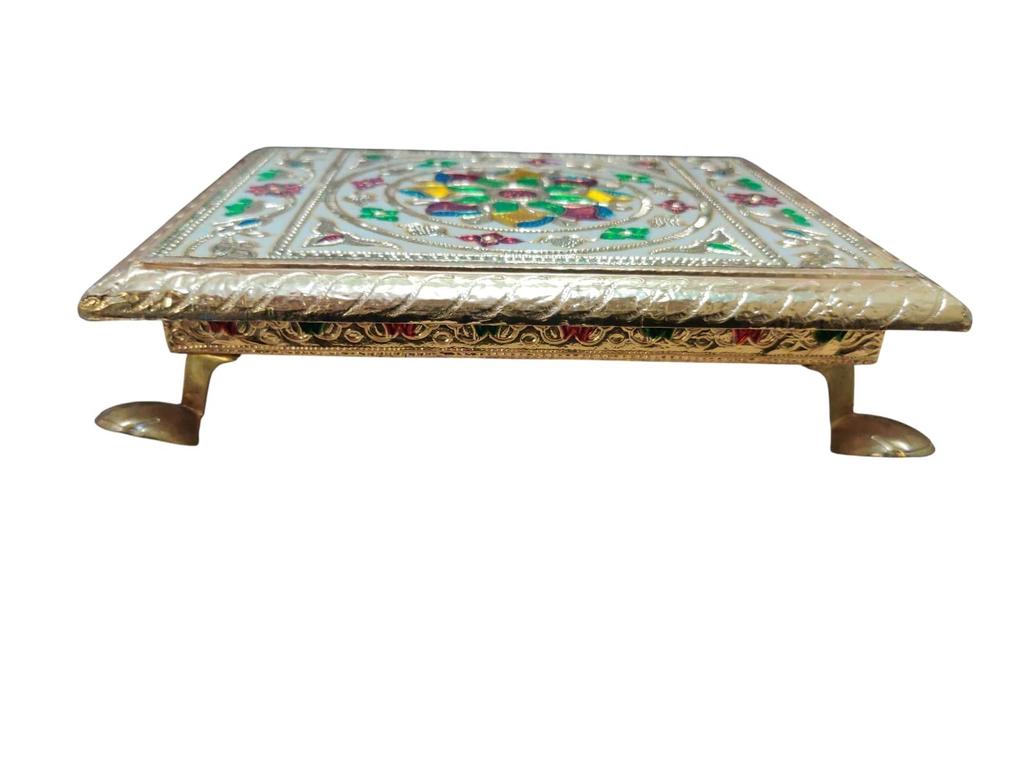 @ Wooden Designer Decorative Pooja Chowki For Laddu Gopal 360 Zr-5014-60%Off