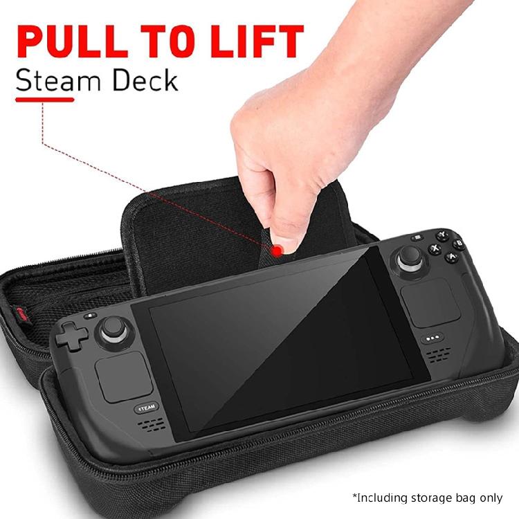 Handheld Game Console Storage Bag Shockproof Organizer for Steam Deck Console
