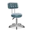Hairdressing Rotating Salon Stool - Large Barber & Beauty Chair with Rollers