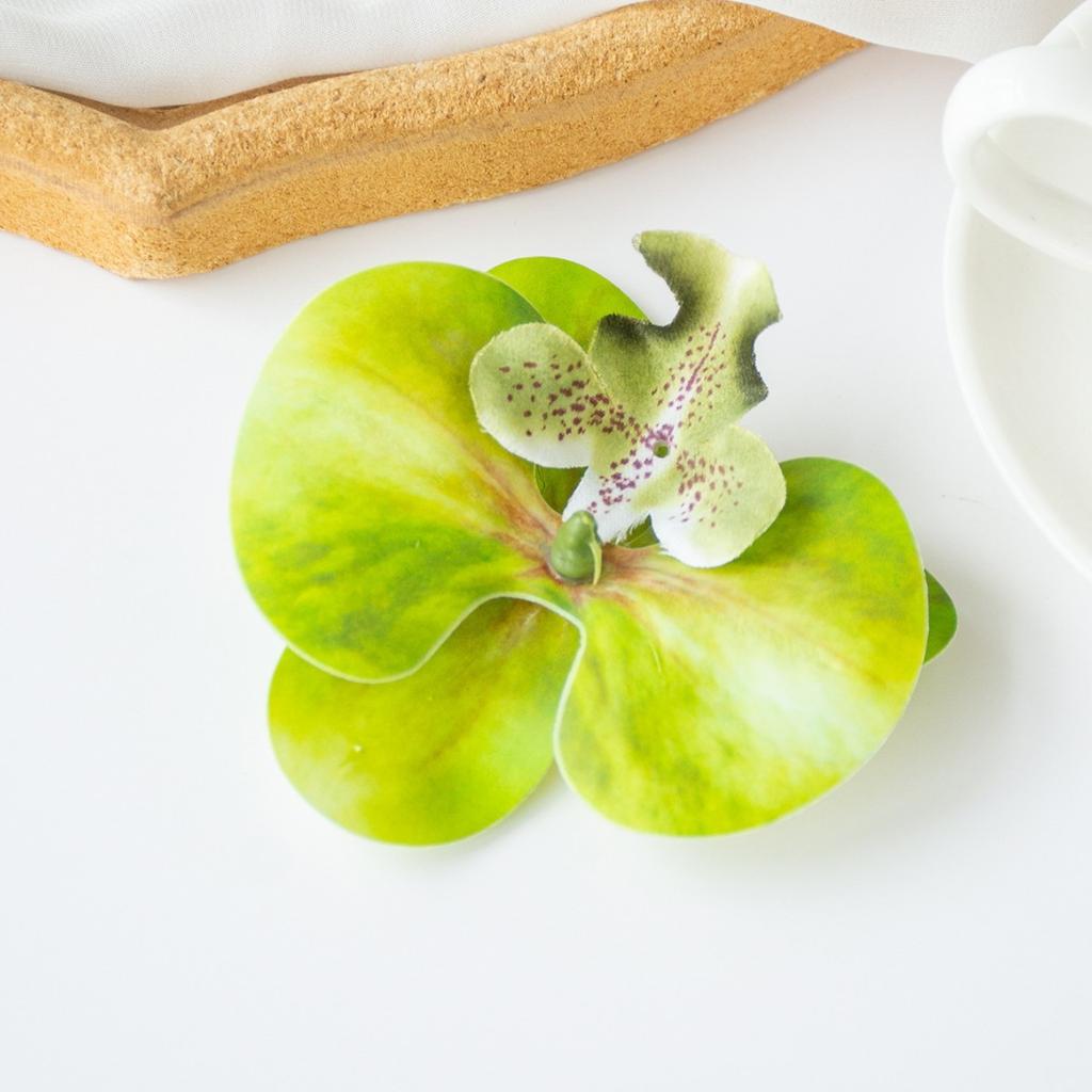Phalaenopsis Simulation Flower Companion Gift 3D Printing Film High Quality Flower Head Decoration Sweet Headdress Shooting Props Fake Flowers