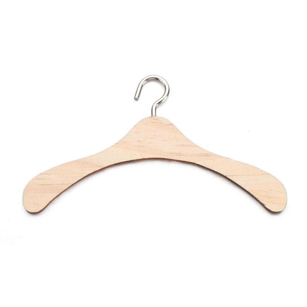 Zubehör Kleidung für Puppen Kleiderorganizer Holz-Kleiderständer Kleiderbügel Schalhalter