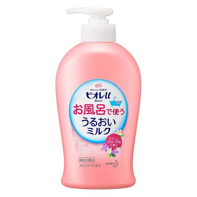 U Bath Moisture Milk Floral - Hydrating Body Lotion for Shower Use