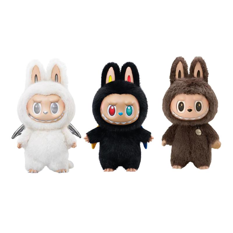 POP MART THE MONSTERS ZIMOMO 1-е Поколение+2-е Поколение+3-е Поколение, Виниловый Плюшевый Набор из 3 Модных Фигурок PPMT-2602-0001