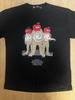 GU Undercover XL Black Apple Cartoon Graphic T-Shirt Unisex T-Shirt