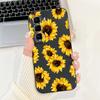 For Infinix Hot 50 Pro+ Hot50 Pro Hot 50 Pro Plus 4G Phone Case Soft Silicone Back Cover Love Heart Girly Flower Painting Fundas