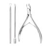 Professional Stainless Steel Cuticle Trimmer Cutter Clippers Durable Pedicure Manicure Tools Cuticle Remover Cuticle Nippers
