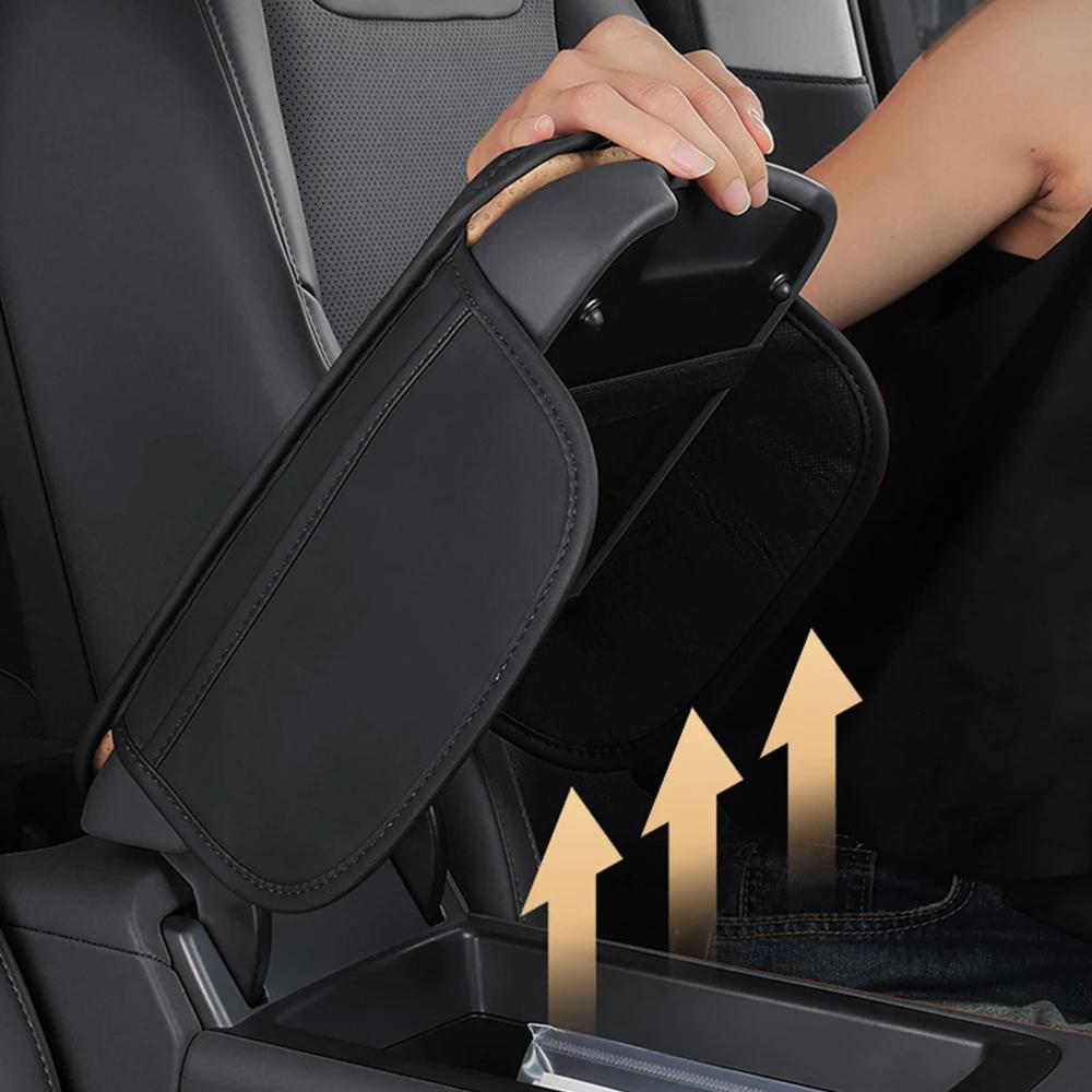 WSGWP1 Hot 2026 New For Benz Leather Car Armrest Pad Auto Central Console Seat Box Mat Cushion Pillow Cover for Mercedes Benz AMG A C E