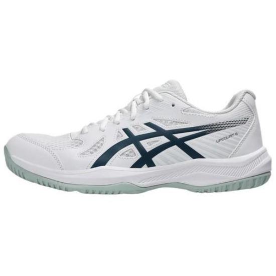 

Asics Upcourt 6 White Tranquil Teal 1071A104-104 EU 42.5 білий