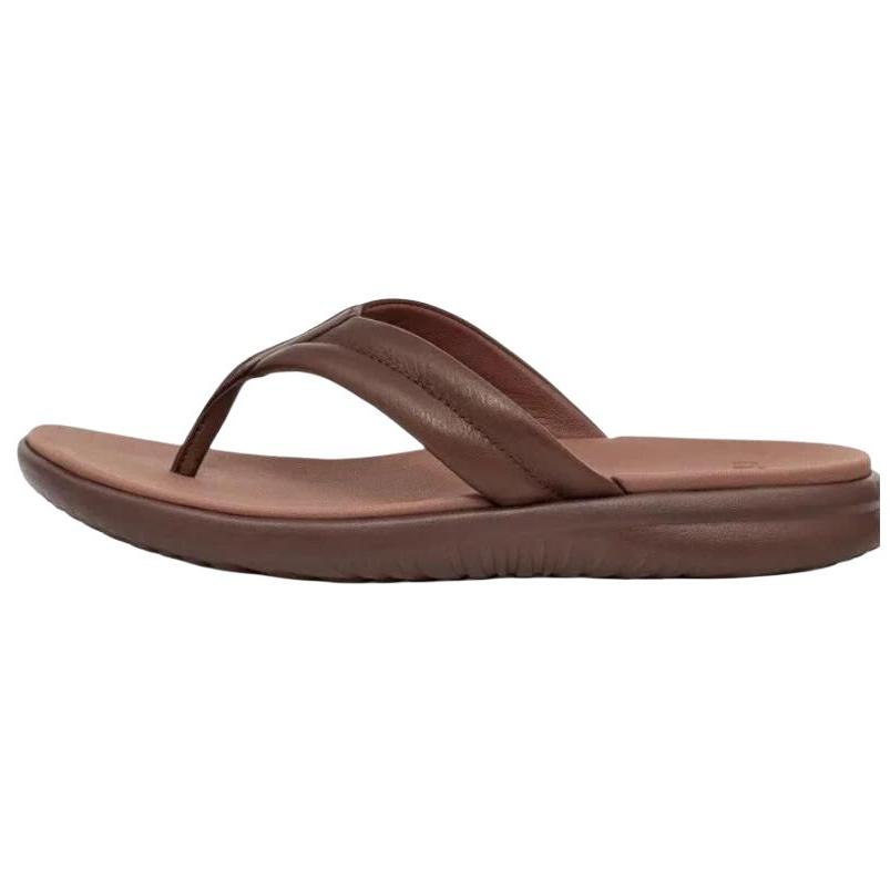 

UGG Union Fashionable Quality Anti-Wear Flip Flops Men Footwear Brown 1158091-CHO 42