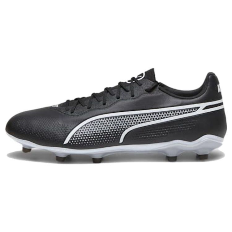 Puma King Pro FG AG Eclipse Pack Men Sneakers Black White 107566-01