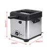 900W French Frie Frying Machine 220-240V 1.5L Oven Hot Pot Fried Chicken Grill Adjustable Thermostat Kitchen Cooking Electric Deep Fryer