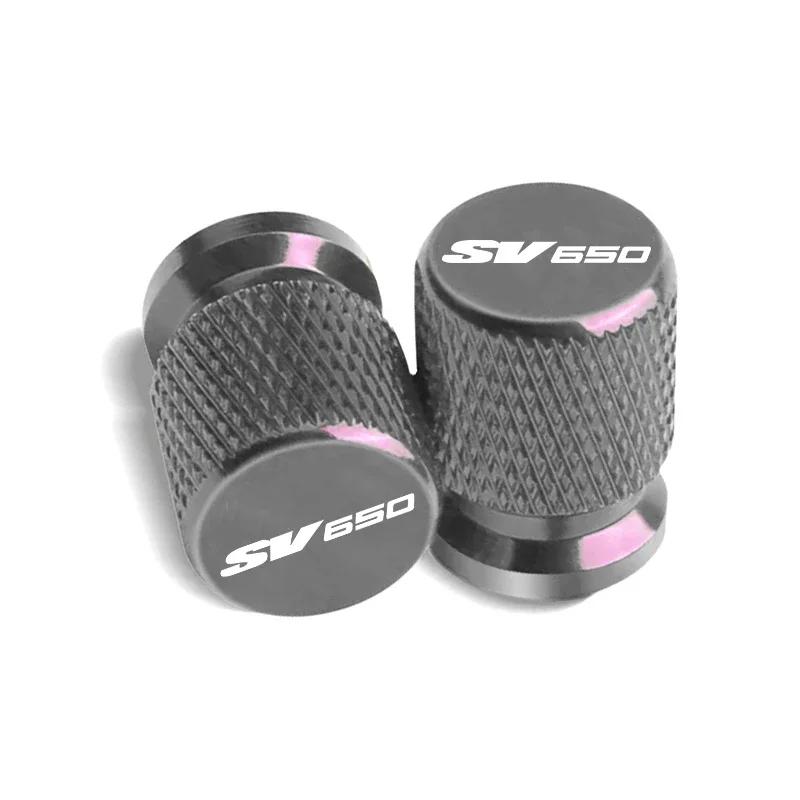 Motorcycle Accessories 7 Colors Aluminum Tyre Valve Cover Tire Air Port Caps For Suzuki SV650 SV650X SV650S SV 650 S/X 1999-2009