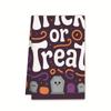 Halloween towel ornament gift microfiber printing kitchen towel special dish towel rag