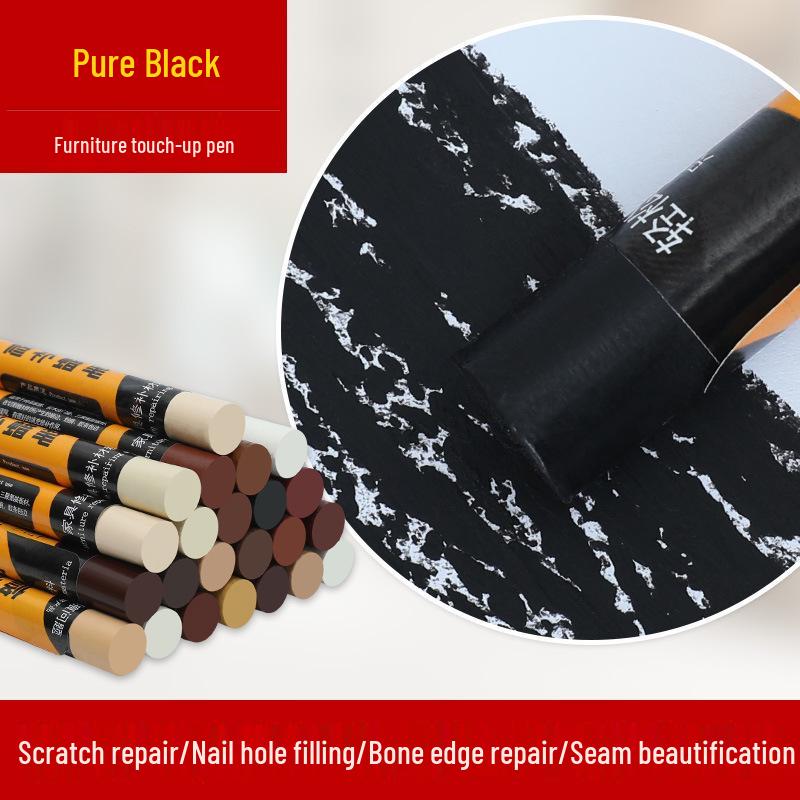Furniture Repair Kit: Crayons & Touch-Up Pens for Wood Scratches and Nail Holes | Free Shipping