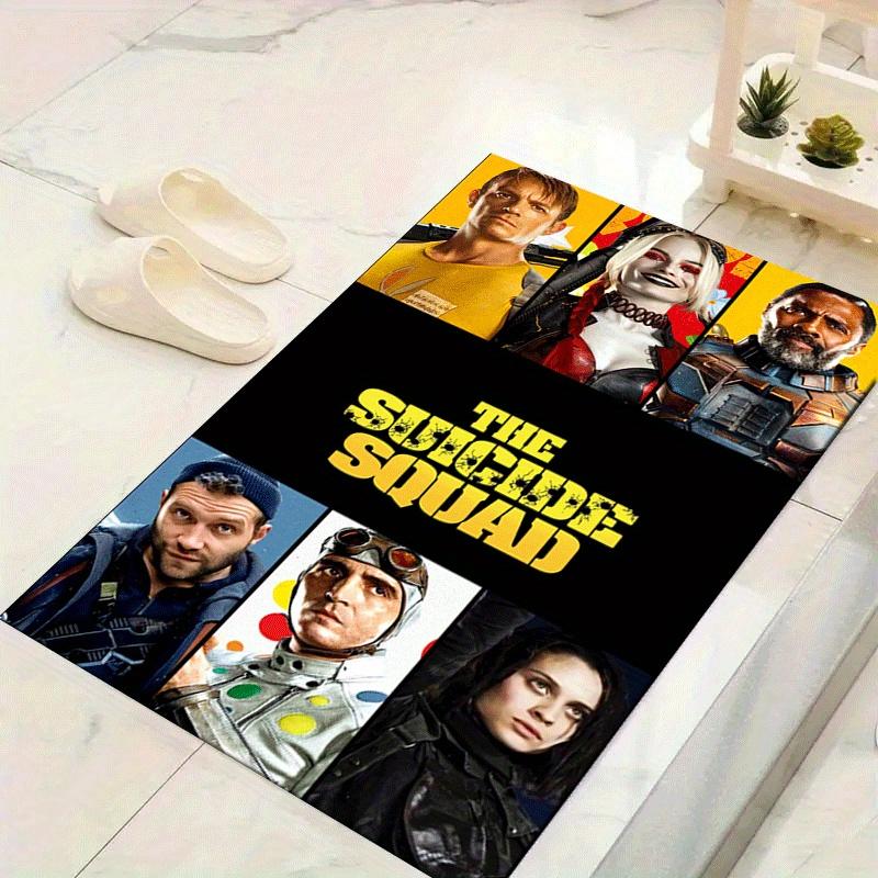 

1pc Suicide Squad Pattern Area Rug, Anti Slip Non Shedding Stain Resistant Carpet 60cm by 90cm