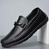 New First-layer Cowhide Doudou Shoes Cover Men's Casual Leather Shoes Genuine Leather Men's Shoes Men's Shoes Soft