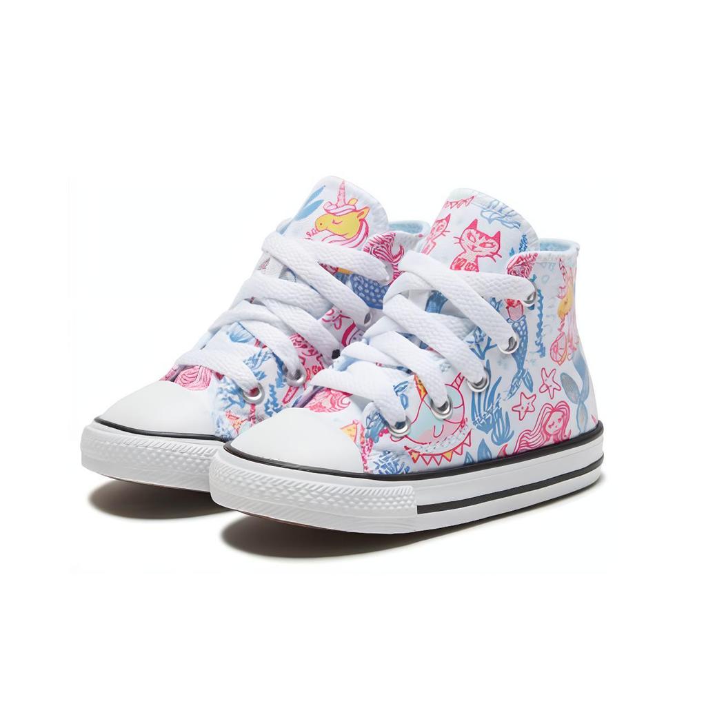 Converse Chuck Taylor All Star High Top Canvas Shoes Pink Blue Infant And Toddler