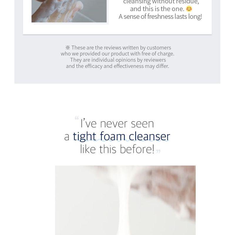 WellDerma Sapphire Low Molecule Collagen Perfect Cleansing Foam