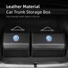 Car Trunk Storage Box Carbon Tool Organiser Multi-Use Storage Bag For VW Golf Jetta Passat mk4 mk5 mk6 CC Golf 5 7 Tiguan Lm2
