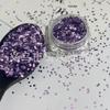 1mm Iridescent Star Nail Art Sequins - DIY Decorations