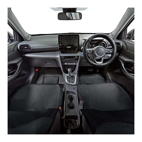 BONFORM Polyester Passenger Car Seat Cover Cross Gear Waterproof/Washable Front Seat 1 Piece Gray 4087-10GY