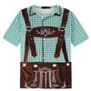 Oktoberfest Beer Bavarian 3D Printed T-Shirt Fashion Germania Lederhosen Graphic T-Shirt per uomo Casual Streetwear Magliette oversize