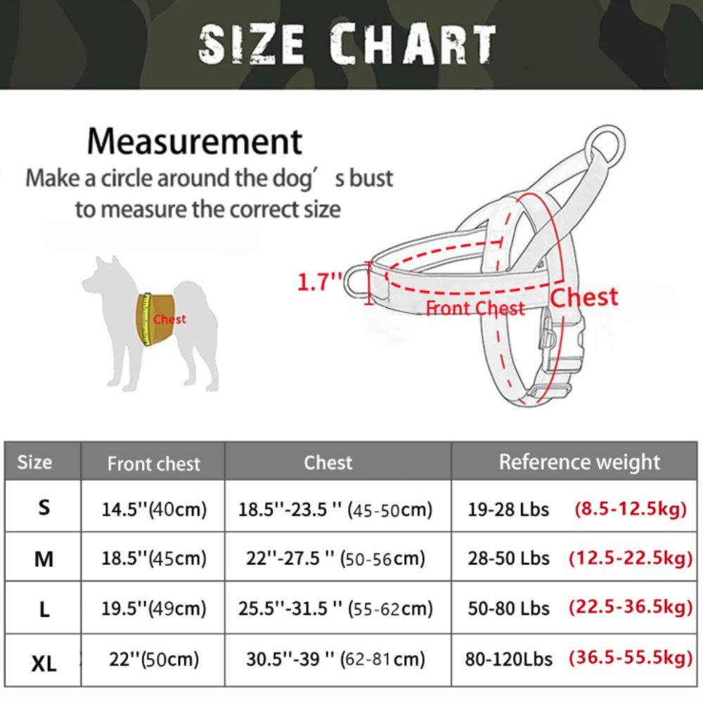 Adjustable Pet Walking Harness Vest with Reflective Strips Dog Harness  Dog Training