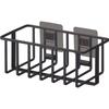 Film Hook Toilet Storage Rack Black Approx. W21 X D11.2 X H8.3cm (Excluding Film Hook) Tower 5996