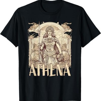Griechische Mythologie Athena die Göttin der Weisheit und des Krieges T-Shirt
