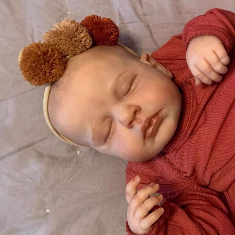 

Кукла Reborn Baby 20 дюймов 50 см Reborn Baby полностью силиконовая реалистичная мягкая силиконовая виниловая кукла Reborn для девочек, ручная работа, новорожденные девочки, игрушки, подарки Cloth Body Doll