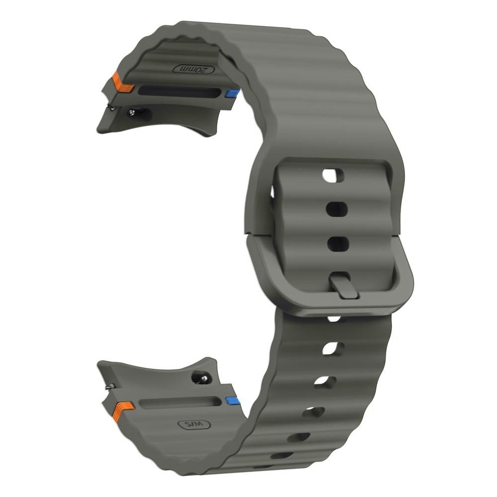 Replacement Strap For Samsung Galaxy Watch 7/6/5/4/FE 44mm 40mm Strap Silicone Watchbands Correa For Galaxy Watch 7 Bracelet