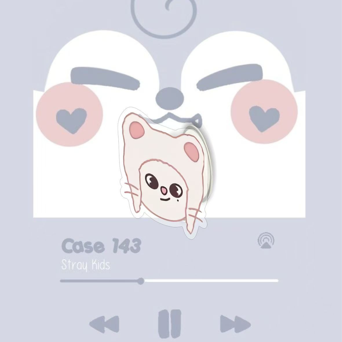 

Акриловый держатель для телефона-подушка безопасности StrayKids, выдвижной Hyunjin