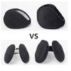 Winter Ear Muffs for Men & Womens Adjustable Plush Ear Warmers for Outdoor Skiing Behind the Head Earmuffs