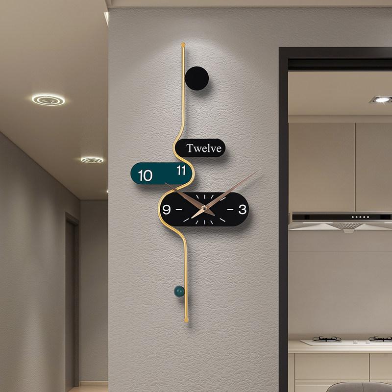 Digital Modern Clock Wall Living Room Luxury Restaurant Fashion Creative Wall Watch Bedrooms Horloge Murale Room Decorations