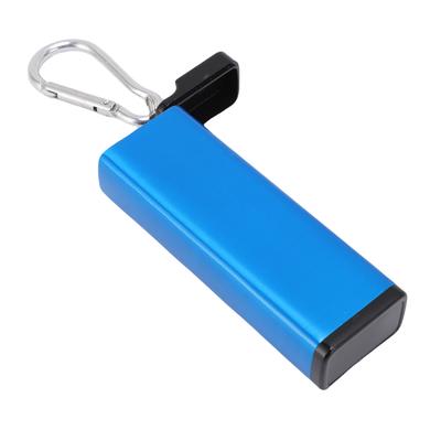 Metal Storage Container Multifunctional Aluminum Alloy Water Proof Sealed Holder for Outdoor Camping Travel Blue