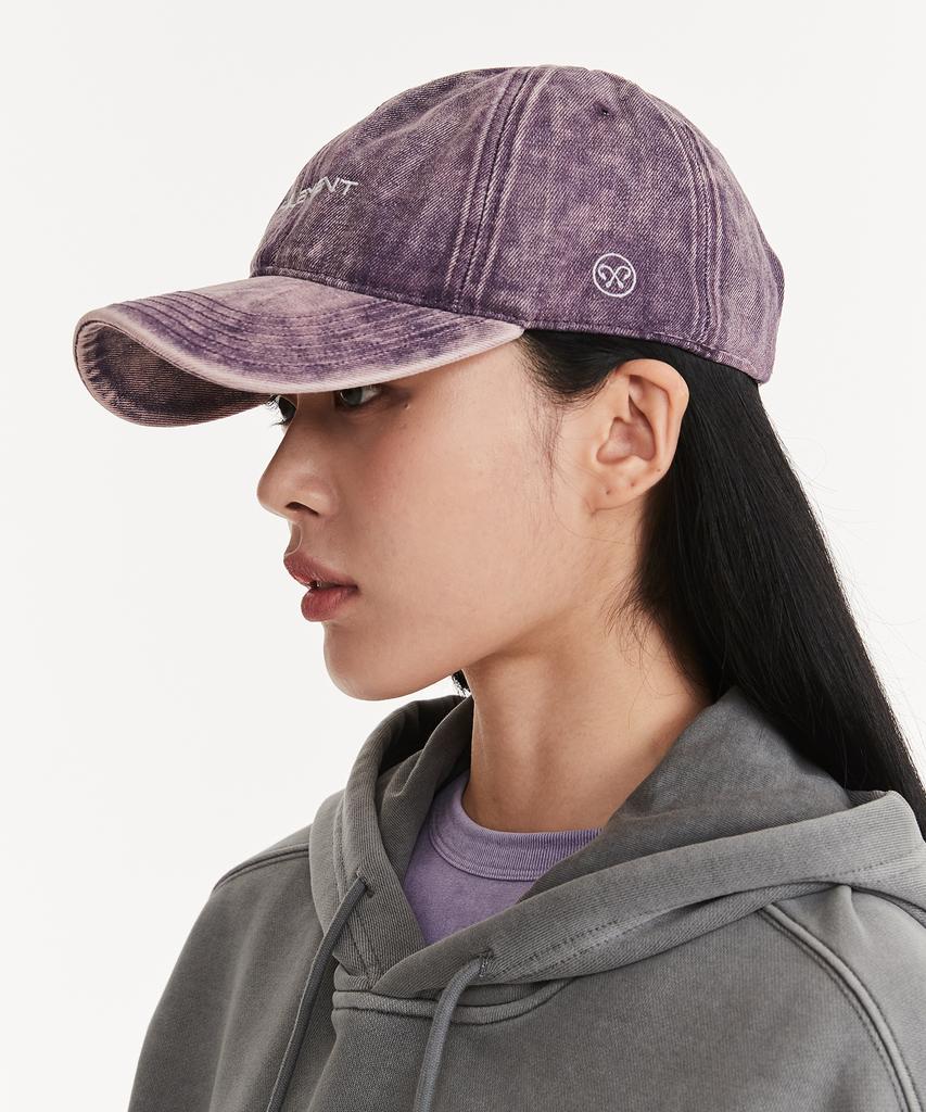 HELEMENT Mountain Stonewashed Ball Cap (Purple)