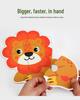 Wooden Six-in-One Puzzle for Ages 3-6: Animals & Transportation Educational Toy for Early Childhood Development