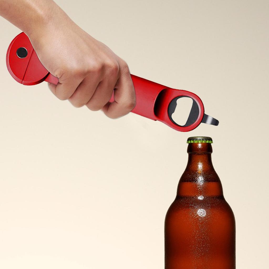 Multifunctional Can OpenerMagnetic Bottle OpenerBeer ScrewdriverCap OpenerSpirit Cap OpenerCap Screwdriver