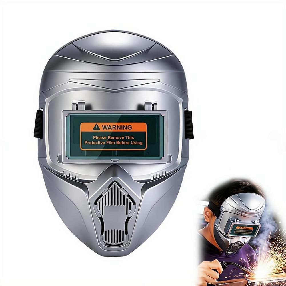 Auto Darkening Welding Helmet True Color Flip Up Welding Mask Full Face Protection with Replaceable Lens Sheets